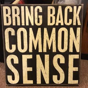 Vintage Wood Sign